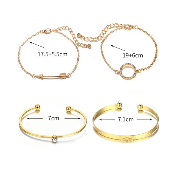 • Amara • 4pc Bracelet Set - Picture 3 of 4